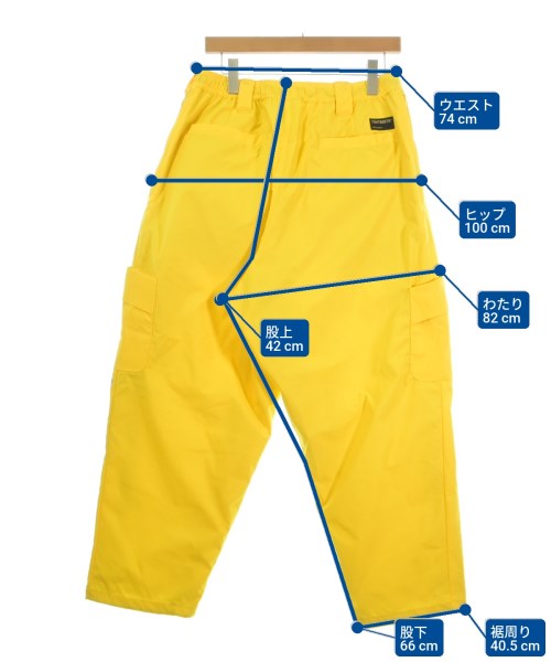 TBPR(TIGHTBOOTH PRODUCTION)（タイトブースプロダクション）カーゴパンツ 黄 サイズ:L メンズ/2200621923032