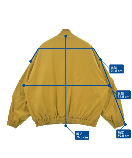 TBPR(TIGHTBOOTH PRODUCTION)（タイトブースプロダクション）ブルゾン 黄 サイズ:XL メンズ/2200626605063