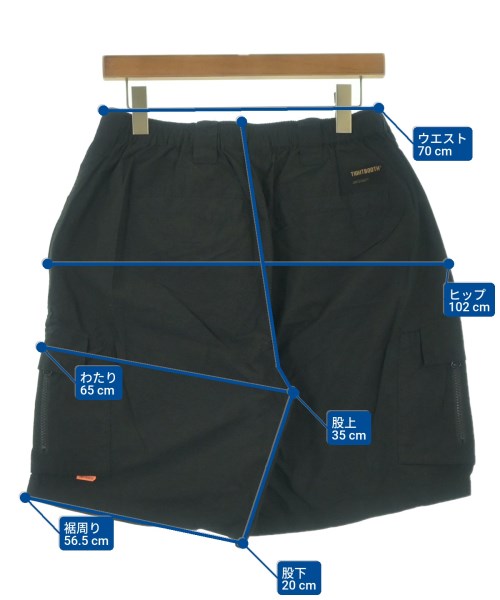 TBPR(TIGHTBOOTH PRODUCTION)（タイトブースプロダクション）ショートパンツ 黒 サイズ:M メンズ/2200673507051