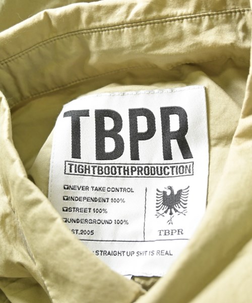 TBPR(TIGHTBOOTH PRODUCTION)（タイトブースプロダクション）カジュアルシャツ カーキ サイズ:XL メンズ/2200715862025