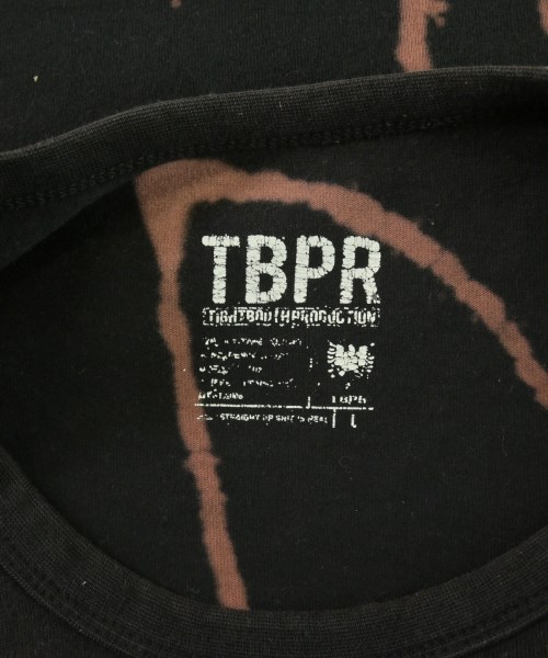 TBPR(TIGHTBOOTH PRODUCTION)（タイトブースプロダクション）Tシャツ・カットソー 黒 サイズ:L メンズ/2200718018047