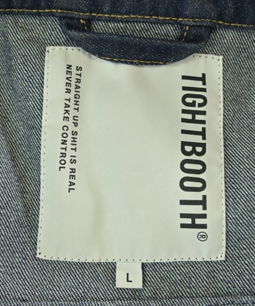TBPR(TIGHTBOOTH PRODUCTION)（タイトブースプロダクション）デニムジャケット 紺 サイズ:L メンズ/2200669634013