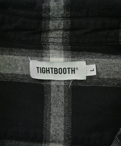 TBPR(TIGHTBOOTH PRODUCTION)（タイトブースプロダクション）カジュアルシャツ 黒 サイズ:L メンズ/2200685074053
