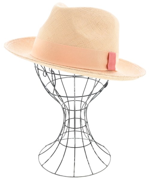 La cerise sur le chapeau(ラスリーズシュルシャポー)のストローハット サイズ:58 5,600円