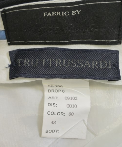 TRU TRUSSARDI（トゥルートラサルディ）ビジネス 黒 サイズ:48/48(L位) メンズ/2200627114052