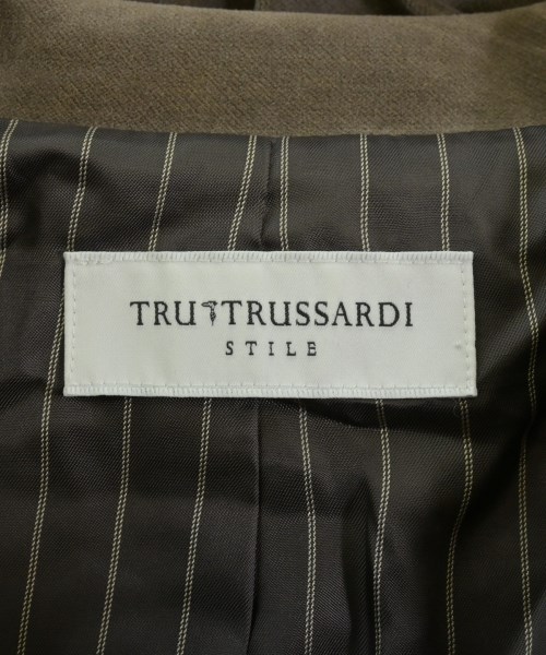 TRU TRUSSARDI（トゥルートラサルディ）カジュアルジャケット 茶 サイズ:40(M位) レディース/2200666450012