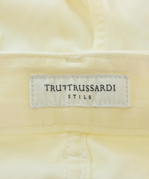 TRU TRUSSARDI（トゥルートラサルディ）デニムパンツ 白 サイズ:40(M位) レディース/2200667652026