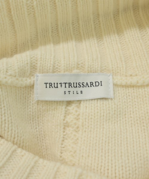 TRU TRUSSARDI（トゥルートラサルディ）ニット・セーター 白 サイズ:38(S位) レディース/2200720725018