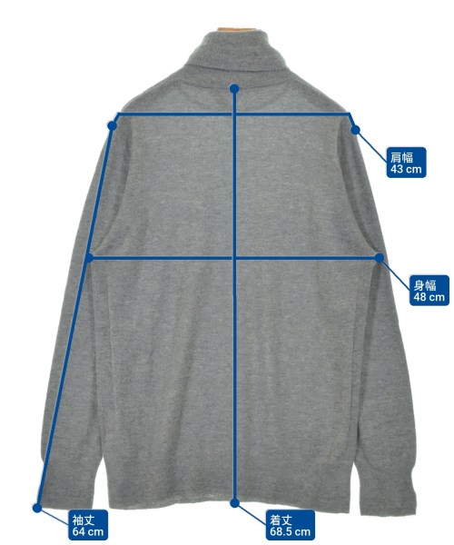 TRU TRUSSARDI（トゥルートラサルディ）ニット・セーター グレー サイズ:XL レディース/2200688178130