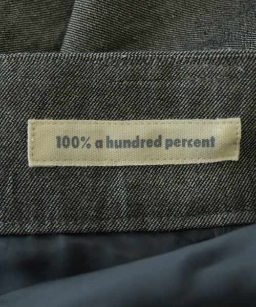 100% a hundred percent（ハンドレットパーセント）ロング・マキシ丈スカート グレー サイズ:38(M位) レディース/2200629399112