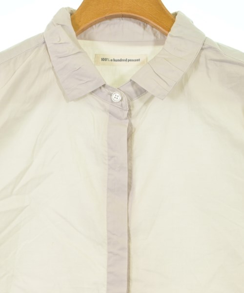 100% a hundred percent（ハンドレットパーセント）ブラウス 白 サイズ:-(M位) レディース/2200642486066