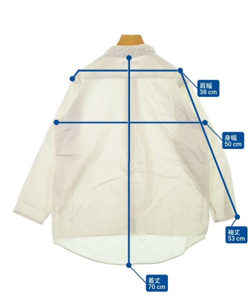 100% a hundred percent（ハンドレットパーセント）ブラウス 白 サイズ:-(M位) レディース/2200642486066