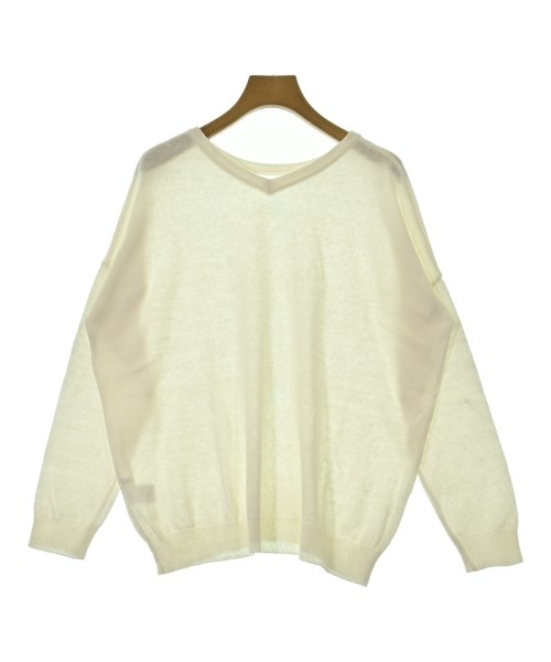 100% a hundred percent(ハンドレットパーセント)ニット・セーター 白 サイズ:F/2200680367051