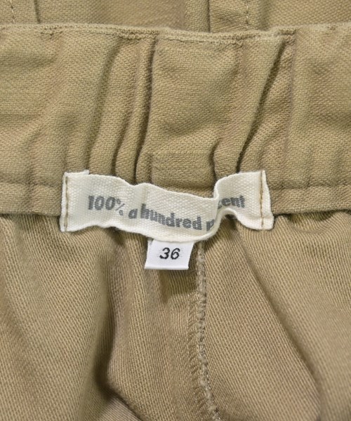 100% a hundred percent（ハンドレットパーセント）その他 茶 サイズ:36(S位) レディース/2200659968081
