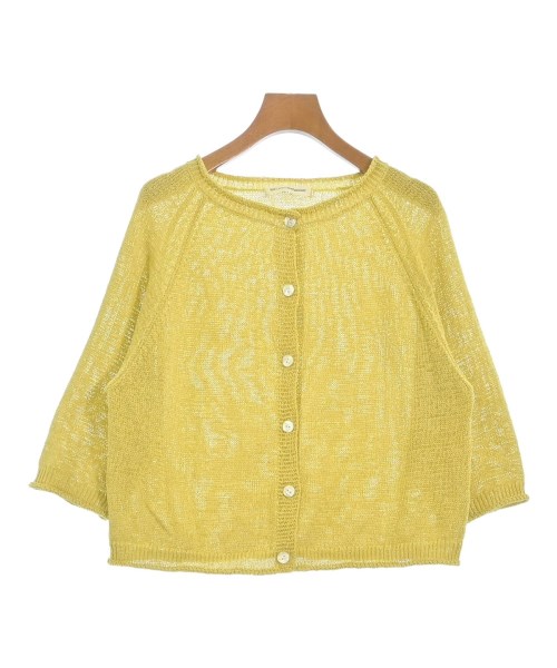 100% a hundred percent(ハンドレットパーセント)カーディガン 黄 サイズ:F/2200665079078