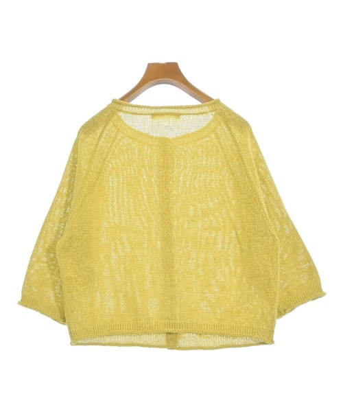 100% a hundred percent（ハンドレットパーセント）カーディガン 黄 サイズ:F レディース/2200665079078