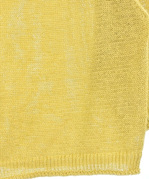 100% a hundred percent（ハンドレットパーセント）カーディガン 黄 サイズ:F レディース/2200665079078