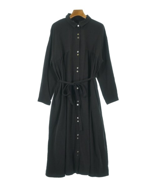 100% a hundred percent(ハンドレットパーセント)シャツワンピース 紺 サイズ:F/2200669878073