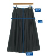 100% a hundred percent（ハンドレットパーセント）ロング・マキシ丈スカート 黒 サイズ:-(M位) レディース/2200669878141