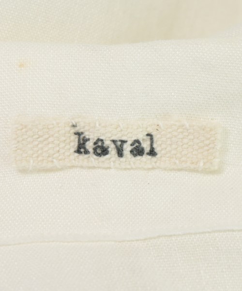 kaval（カヴァル）カジュアルシャツ 白 サイズ:S レディース/2200716069058