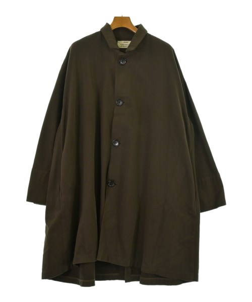 kaval(カヴァル)ステンカラーコート 茶 サイズ:-(XXL位)/2200652990072