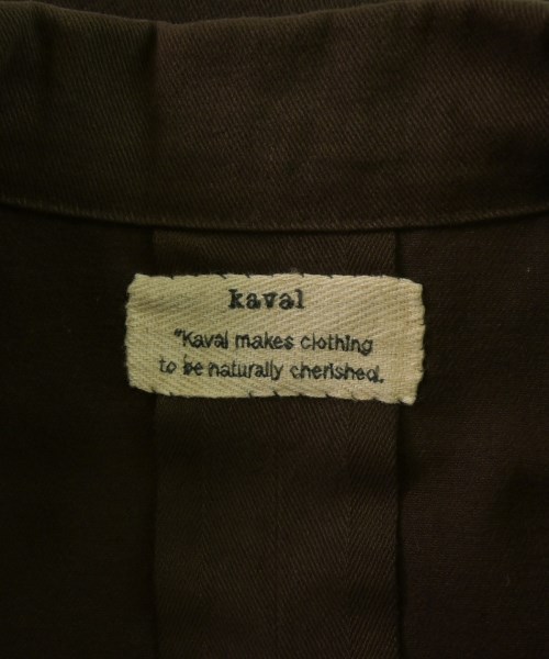 kaval（カヴァル）ステンカラーコート 茶 サイズ:-(XXL位) メンズ/2200652990072