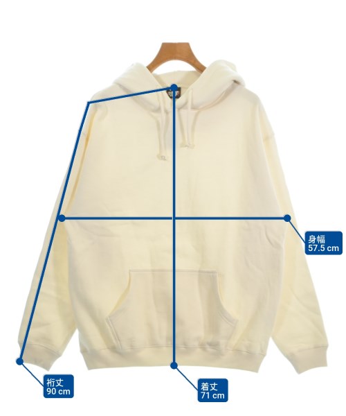 SCREEN STARS（スクリーンスターズ）パーカー 白 サイズ:L メンズ/2200623049051