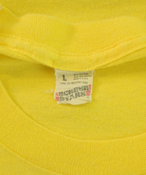SCREEN STARS（スクリーンスターズ）Tシャツ・カットソー 黄 サイズ:L メンズ/2200696780028