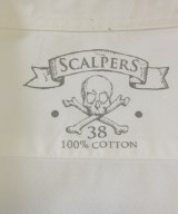 SCALPERS（スカルパーズ）カジュアルシャツ 白 サイズ:38(S位) メンズ/2200684828121