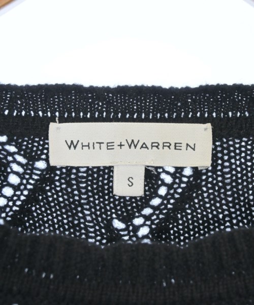 WHITE+WARREN（ホワイトウォーレン）ニット・セーター 黒 サイズ:S レディース/2200657013059