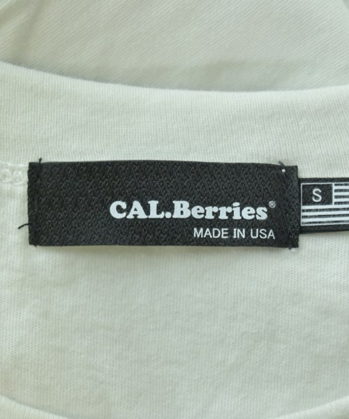 CAL.Berries（カルベリーズ）Tシャツ・カットソー 白 サイズ:S レディース/2200683010046