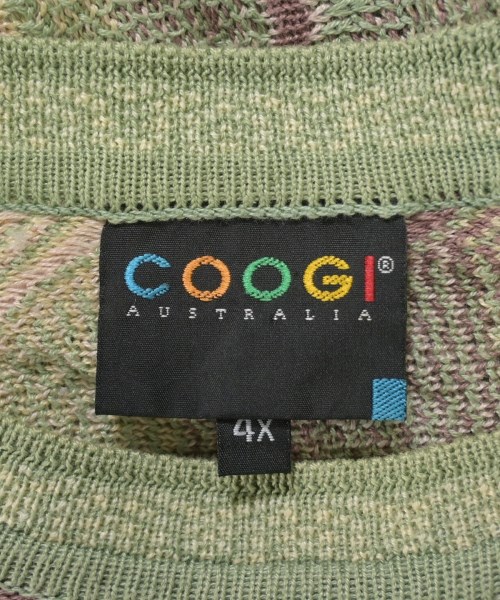 COOGI（クージー）ニット・セーター 緑 サイズ:4X(XXL位) メンズ/2200630284025