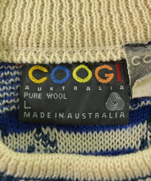 COOGI（クージー）ニット・セーター 白 サイズ:L メンズ/2200660810041