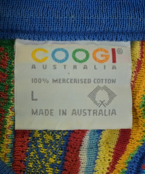 COOGI（クージー）ニット・セーター 青 サイズ:L メンズ/2200721725055