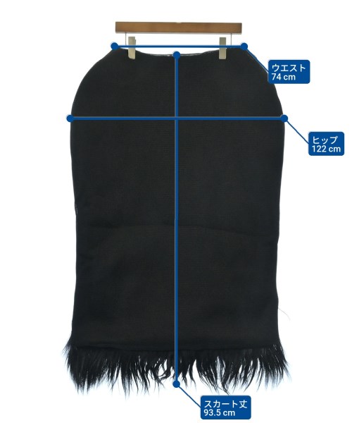 Roggykei（ロギーケイ）ロング・マキシ丈スカート 黒 サイズ:-(L位) レディース/2200625397020