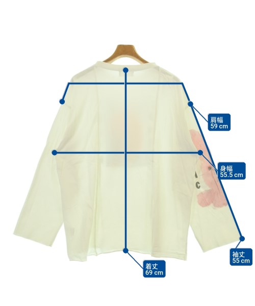 WEYEP（ウィエップ）Tシャツ・カットソー 白 サイズ:L メンズ/2200703327260