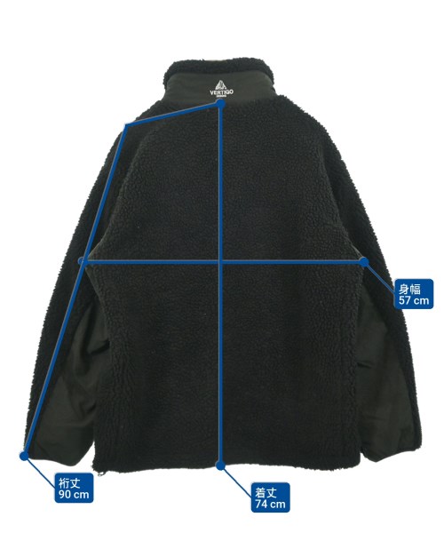 Vertigo Designs（バーティゴデザインズ）ブルゾン 黒 サイズ:L メンズ/2200662209010