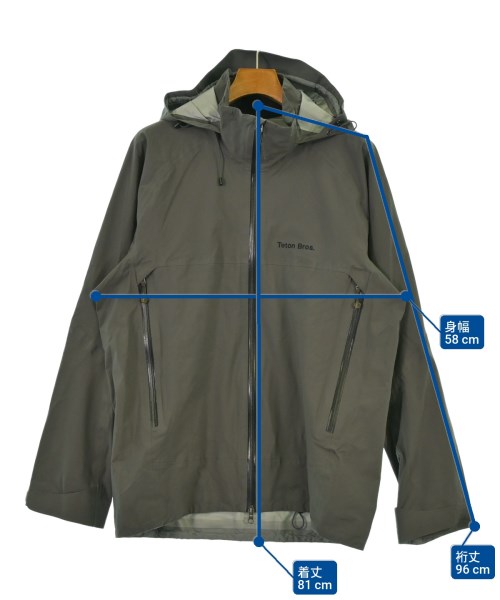 Teton Bros.（ティートンブロス）マウンテンパーカー グレー サイズ:L メンズ/2200653444642