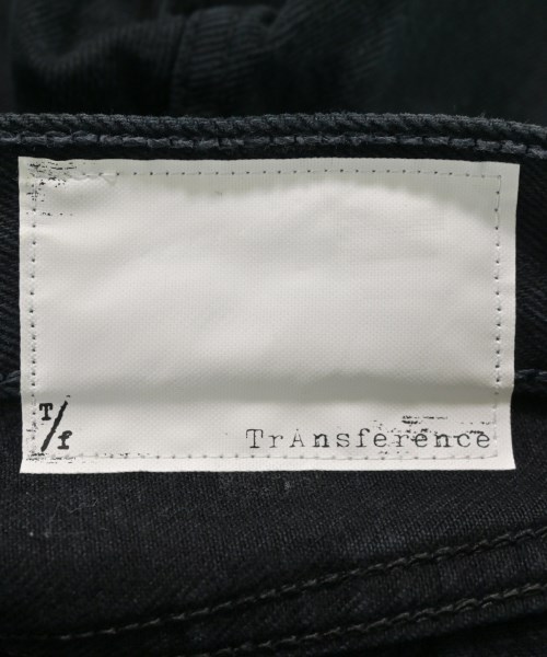 TrAnsference（トランスフェレンス）デニムパンツ 黒 サイズ:F メンズ/2200598594815