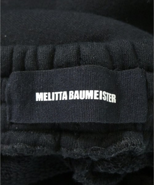 MELITTA BAUMEISTER（メリッタバウマイスター）スウェットパンツ 黒 サイズ:0(XS位) レディース/2200691325255