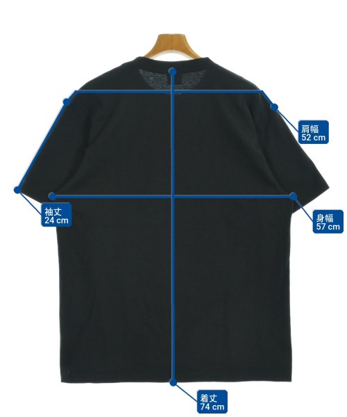 Kinashi cycle（キナシサイクル）Tシャツ・カットソー 黒 サイズ:XL メンズ/2200717375073