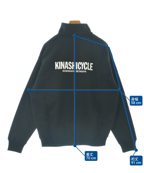 Kinashi cycle（キナシサイクル）スウェット 黒 サイズ:L メンズ/2200683628036