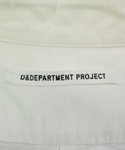 D&DEPARTMENT（ディーアンドデパートメント）カジュアルシャツ 白 サイズ:-(L位) メンズ/2200616381069