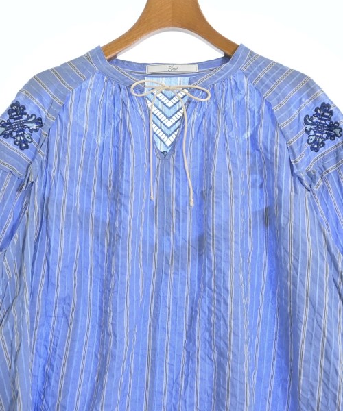 5-knot（ファイブノット）ブラウス 青 サイズ:F レディース/2200622571058