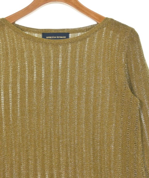 VANESSA SEWARD（ヴァネッサセワード）ニット・セーター ゴールド サイズ:34(XXS位) レディース/2200618100057