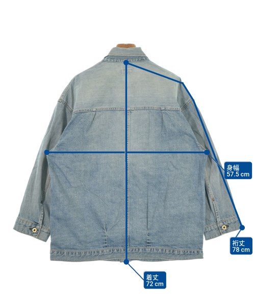 Attick by Johnbull（アティックバイジョンブル）デニムジャケット 紺 サイズ:F レディース/2200627402166