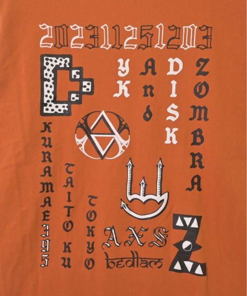 bedlam（べドラム）Tシャツ・カットソー オレンジ サイズ:M メンズ/2200496177011
