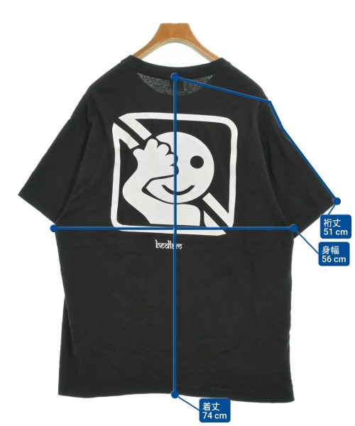 bedlam（べドラム）Tシャツ・カットソー 黒 サイズ:XL メンズ/2200682659079