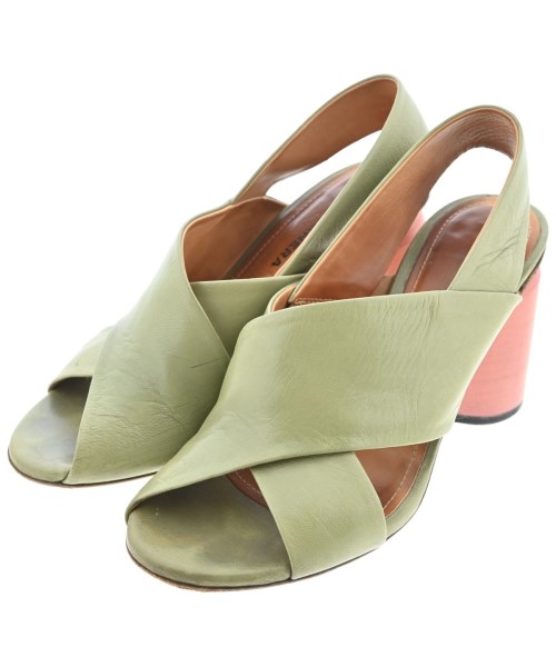 HALMANERA(ハルマネラ)サンダル 緑 サイズ:37(23.5cm位)/2200648479031