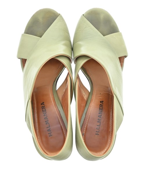 HALMANERA（ハルマネラ）サンダル 緑 サイズ:37(23.5cm位) レディース/2200648479031